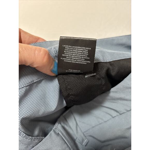 Hang Ten Men's 32 Blue Hybrid Shorts Travel Vacation Resort Beach Gorpcore Chino - Picture 5 of 8